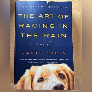 The Art of Racing in the Rain A Novel Garth Stein paperback NY Times best seller